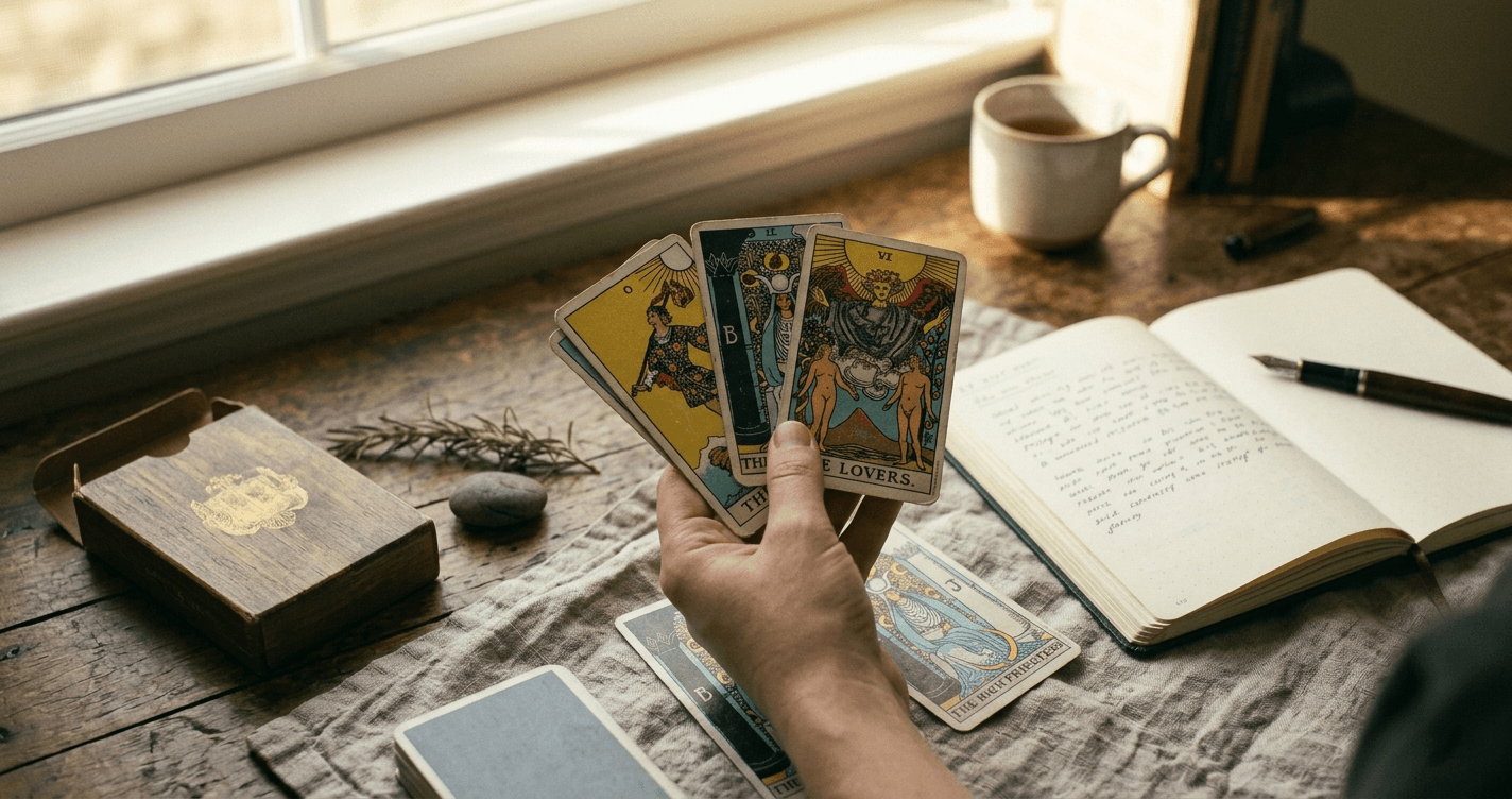 Why Your Physical Deck Still Matters in the Age of AI Tarot