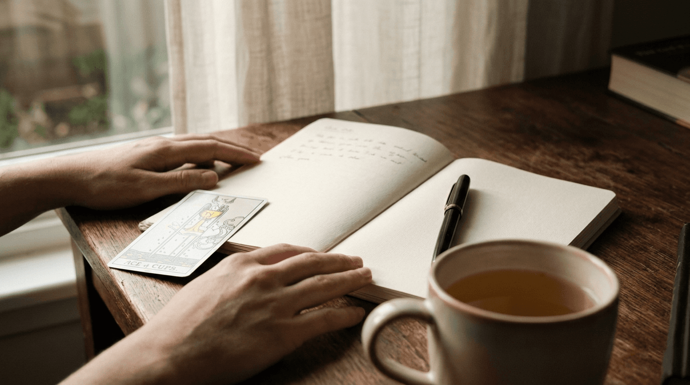 The Daily Tarot Prompt: What to Write When You Don't Know Where to Start