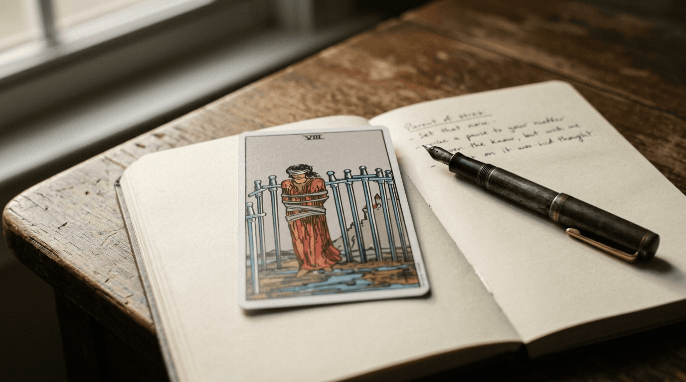 Tarot for Overthinkers: A Tool That Moves You Forward, Not Deeper Into Your Head